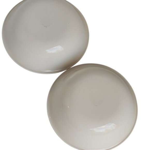 Corelle Colonial Blue Bowls 6.25" set of 2 double pink stripes USA vintage 1980s - Picture 6 of 9